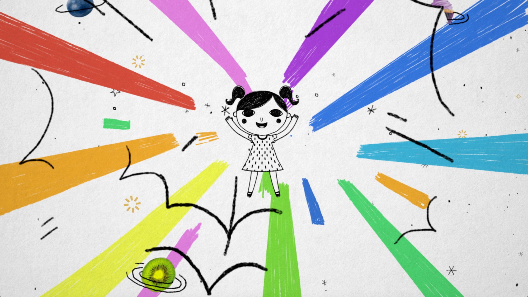 Dine & Do Good film: a child's drawing brought to life