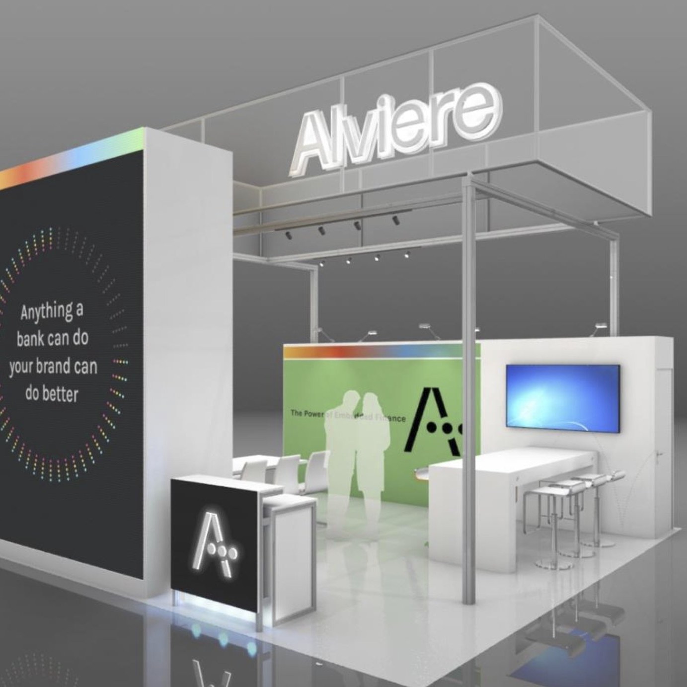 Booth concept render